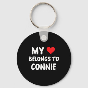 Llavero Connie - Mi corazón pertenece a Connie - Amor
