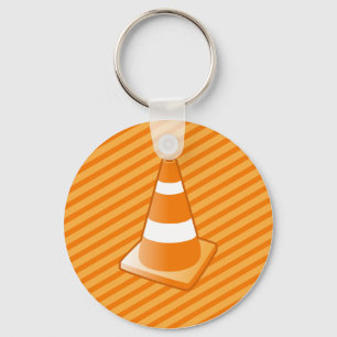 Llavero Cono de la seguridad de tráfico
