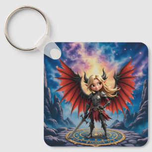 Llavero Conoce a Emberlyn, la guardiana de la sonrisa caót