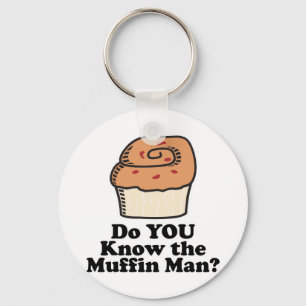 Llavero conoce al hombre del muffin