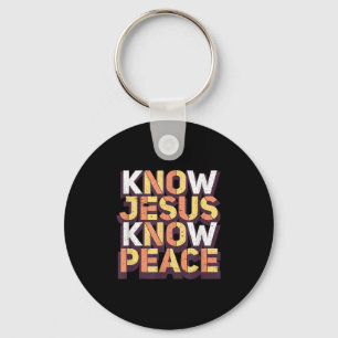 Llavero Conocer a Jesús Conocer Paz Coincidencia Religiosa