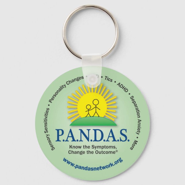 Llavero Conocer los síntomas, cambiar la cadena de la clav (Anverso)