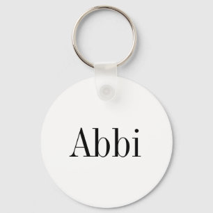Llavero conocido de Abbi
