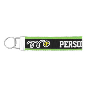 Llavero conocido personalizado de la correa para