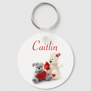 Llavero conocido personalizado - osos de peluche