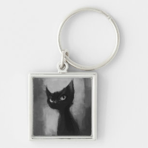 Llavero Conociendo al Gato Ninja Negro