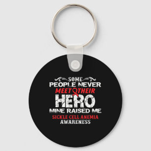 Llavero Conozca a Hero-Sickle Cell Anemia Awareness Suppor