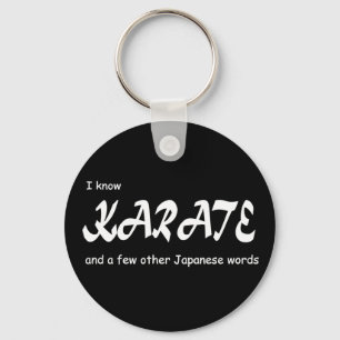 Llavero Conozco Karate y otras palabras japonesas. Gracios
