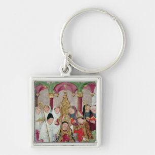 Llavero Consagración de un obispo, escuela valenciana