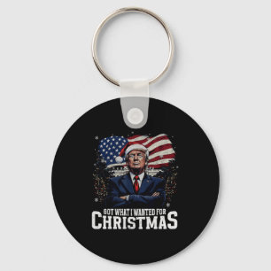 Llavero Conseguí Lo Que Quería Para Navidad Trump 2024 Tee