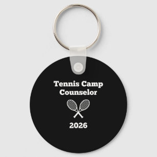 Llavero consejero de campamento de tenis 2026