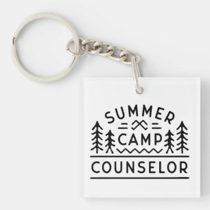 Llavero Consejero del campamento de verano