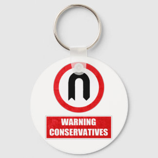 Llavero CONSERVADORES DE ADVERTENCIA (giro U)