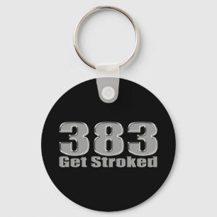 Llavero consiga frotó ligeramente 383 stroker