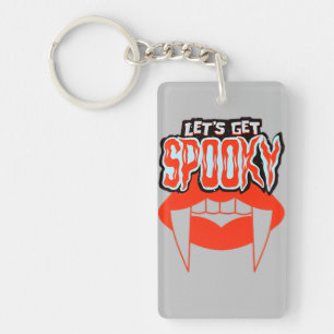 Llavero Consigamos el diseño de Halloween de fantasmas de