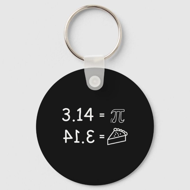 Llavero Conspiración Pi Pie Divertido Día De Pi Matemática (Anverso)
