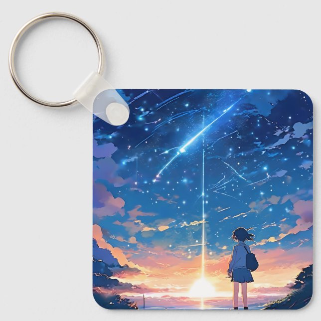 Llavero constelación con estrellas de tiro (Anverso)