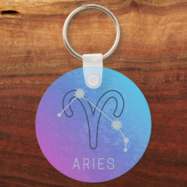 Llavero Constelación de Aries Zodiac Star Sign Horoscope