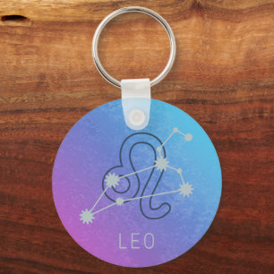 Llavero Constelación de la estrella del Zodiaco Leo Signo