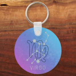 Llavero Constelación del Horóscopo de Signo Zodiaco Virgo