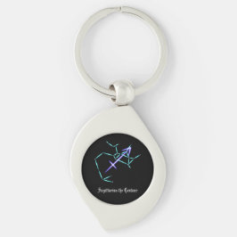 Llavero Constelación Zodiac Sagitario Keychain