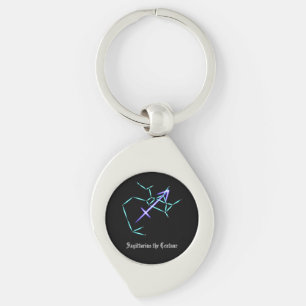 Llavero Constelación Zodiac Sagitario Keychain