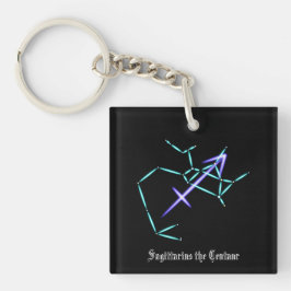 Llavero Constelación Zodiac Sagitario Keychain