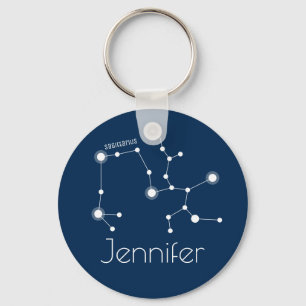 Llavero Constelación zodiaca personalizada