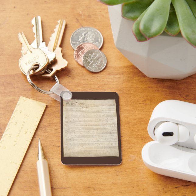 Llavero Constitución de los Estados Unidos, Nosotros el Pu (Escritorio )