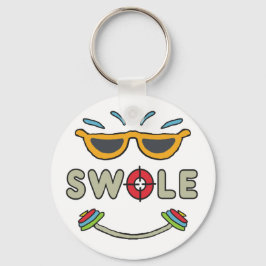 Llavero Construcción de cuerpos de Swole