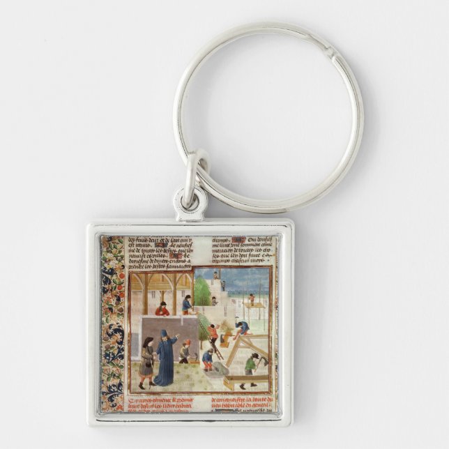 Llavero Construcción de una casa (Frente)