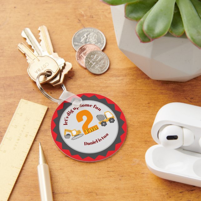 Llavero Construction Dump Truck (Escritorio )