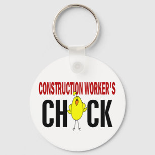 Llavero Construction Worker’s  Chick