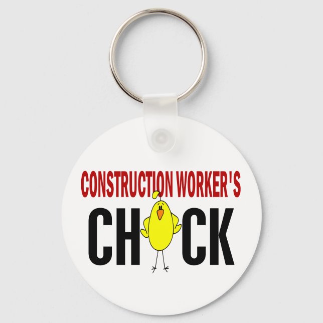 Llavero Construction Worker’s  Chick (Anverso)