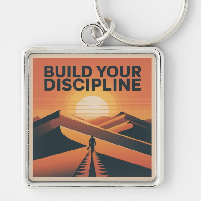 Llavero Construye Tu Disciplina (Frente)