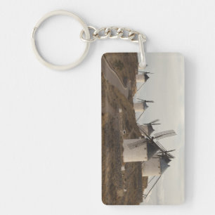 Llavero Consuegra, molinos de viento antiguos de La Mancha