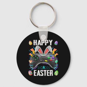 Llavero Controlador Con Bunny Ears Funny Easter Video Game