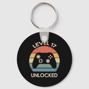 Llavero Controlador de cumpleaños para juegos nivel 17 des