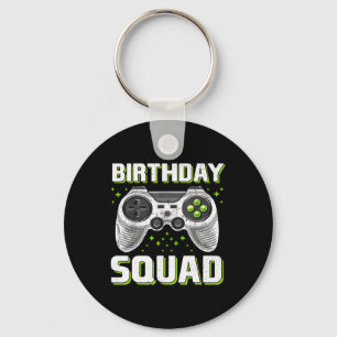Llavero Controlador De Videojuegos De Cumpleaños Squad Par