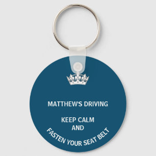 Llavero Controlador nuevo de Blue Keep Calm Learner