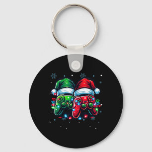 Llavero Controlador Santa Hat Navidades Gaming X-mas Gamer
