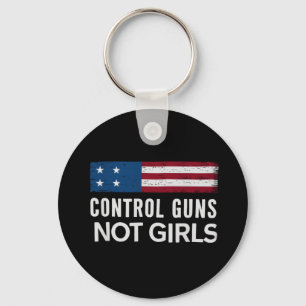 Llavero Controlen Armas No Chicas