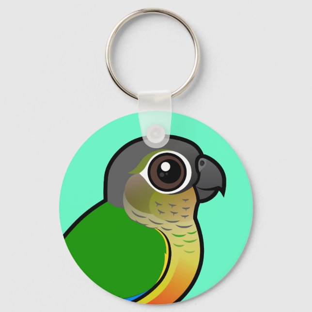 Llavero Conure Birdorable (Anverso)