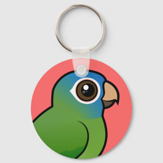 Llavero Conure de corona azul