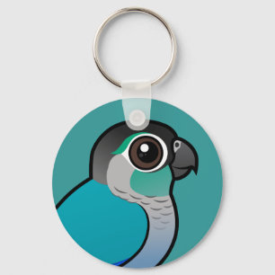 Llavero Conure turquesa