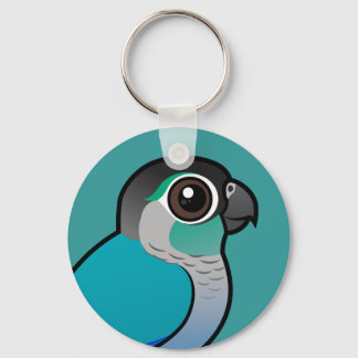 Llavero Conure turquesa