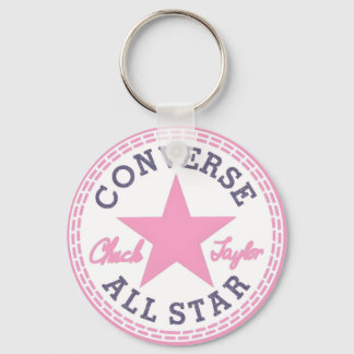 Llavero Converse All Star rosa