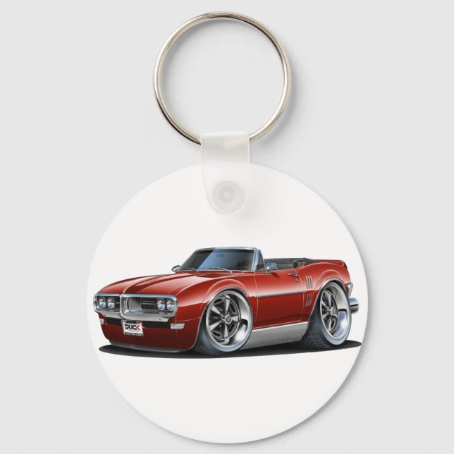 Llavero Convertible de leonera de Firebird 1968 (Anverso)