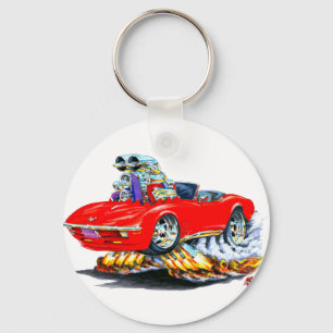 Llavero Convertible rojo 1968-72 del Corvette