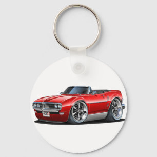 Llavero Convertible rojo 1968 de Firebird